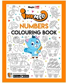Inkmeo Numbers Colouring Book - English