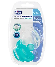 Chicco Soother Physioforma Soft - Blue & White