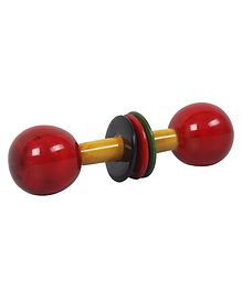 Nativesphere Nexus Multicoloured Ring Rattle Wooden Toy