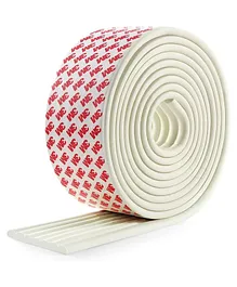 Kids Station Edge Protector for Baby Safety
                      5m W-Shape Rubber Guard for Sharp Corners &
                      Edges - BPA Free (Off-White)