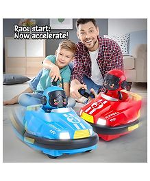 AKN TOYS Remote Control, Ejecting Car with Music and LED Lights, Assorted Battle- ( PACK OF 1- COLOR MAY VARY )