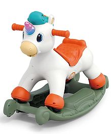 AKN TOYS 3 in 1 Rock & Ride Spray Unicorn Toy for kids ( pack of 1  -color design may vary )