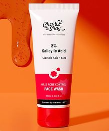 Chemist at Play Oil & Acne Control Face Wash 2% Salicylic Acid  Removes Blackheads & Pimples - 100 ml
