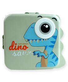 Little Surprise Box One Eye Stainless Steel Kids Lunch Box - Olive