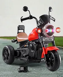 Bob Harley Three Wheel Battery Operated
                        Ride on Bike With Music & Lights - Red