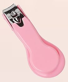 Joy Buzz Baby Safety Essential Grooming Nail Cutter Clipper Pedicure Manicure Care for Newborn, Infant & Toddler Babies BPA Free- (Pink)- Pack of 1