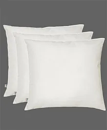 Restonite Athom Trendz Restonite Cushion Pack of 3 - White  