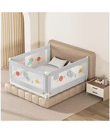 Kids Station Baby Bed Rail Guard for Kid
                      Safety (6.3ft x 6ft), 190cm x 180cm, H-2