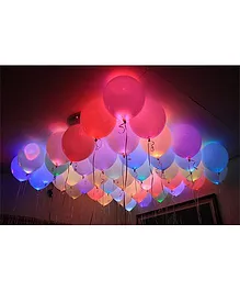 Smartcraft LED Balloons - Pack of 10 (Colour May Vary)