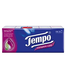 Tempo Complete Care Handkerchief Tissues - Pack of 10