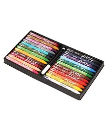 Doms Long Wax Crayons - Pack Of 24 Shades