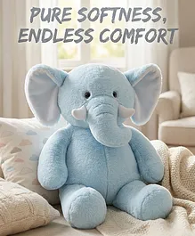 Babyhug 65 cm Elephant Soft Toy Blue |
                        Extra-Large Plush Bear | Cuddling, Decor,
                        Comfort | Ultra-Soft, Emotional Comfort And
                        Perfect Gift | BIS Certified