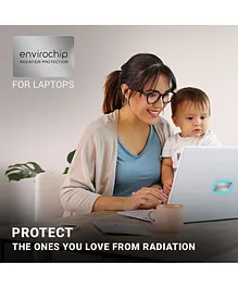 Envirochip Clinically Tested Radiation Protection Chip for Laptop - Silver