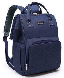 Motherly Everyday Diaper Bag for Mothers for Travel, Maternity Bag for Newborn Baby, Mother Travelling Bag, Multiple Pocket Water Resistant Hospital Bag for moms (Navy Blue Style 2)
