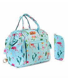 Motherly Nano Diaper Bag Small Size, Baby Bags For Mothers, Diaper Bag For Mom, Hospital Bag  (Cactus Light Green)