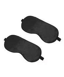 Syga 3D Sleep Eye Mask Set of 2 - Black