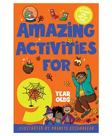 Amazing Activities for 9 Year Olds: Autumn and Winter! Activity Book - English
