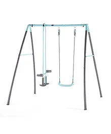 Plum Metal Single Swing And Glider With Mist Feature - Blue