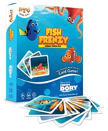 Disney Fish Frenzy Finding Dory Card Game - Blue