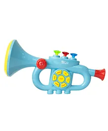 Tak Tak Toys Tiny Tunes Musical Trumpet -
                        Blue