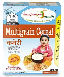 Sampoorna Satwik Multigrain Cereal Stage 2 - 200 gm