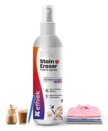 Ethiek Stain Eraser - Instant Stain Remover
                      Fabric Spray, Remover for Fresh and Old Stains
                      like Ink, Pen, Sketchpen, Tea, Coffee and Others,
                      Colour-Safe Formula, 75 ml
