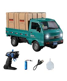 AKN TOYS 1:16 RC Truck , Remote Control Crawler With Light Spray , 2.4ghz Rc Truck , Transport Car With Rear Compartment , High-speed Off-road Rc Vehicle - Pack of 1 - ( Color May Vary )