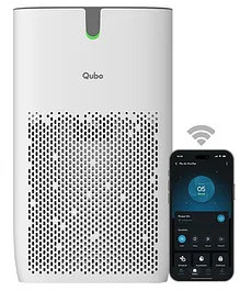 Qubo Smart Air Purifier Q400 for Home by Hero
                      Group | 400 Sqft | 9000 Hrs Filter Life (White)