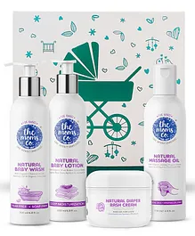 The Moms Co Care Kit With Ribbon Gift Box - Pack of 4