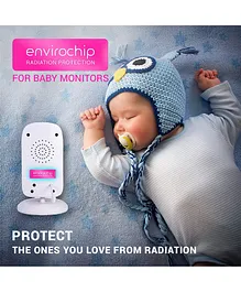 Envirochip Clinically Tested Radiation Protection Chip for Baby Monitor Pack of 2 - Pink