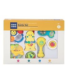 Mee Mee Joyful Musical Rattle Set Of 7 - Multi Color