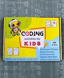 EDUSTAR Coding kit 3-Level Coding Kit for Young Thinkers The Beginner's Coding Kit Play to Code- Multicolor