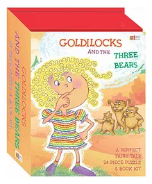 Art Factory Goldilocks And The Three Bears Book & Puzzle Kit - English