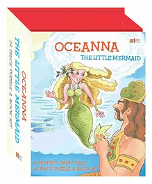 Oceanna The Little Mermaid Puzzle & Book Set - English