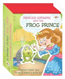 Princess Sunshine & The Frog Prince Puzzle & Book Set - English