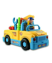 Yamama Bump N Go Tool Truck Toy - Multicolour