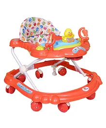 Sunbaby Musical Baby Walker with Lights - Red