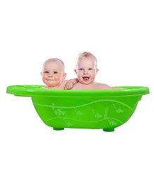 Sunbay Splash Bath Tub with Temperature Indicator - Green