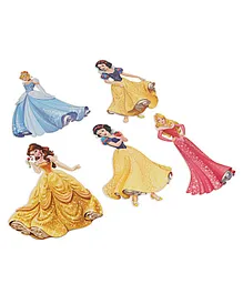 Disney Princess Cut Out Pack of 5 - Multicolour