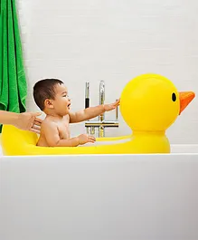 Munchkin White Hot Inflatable Safety Duck Tub - Yellow