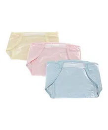 Tinycare Waterproof Baby Nappy Protector Small - Set of 3 (Color May Vary)