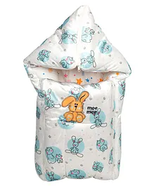 Mee Mee Sleeping Bag Cat Print - Blue