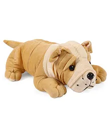 Funzoo Bull Dog Soft Toy Light Brown - 30 cm