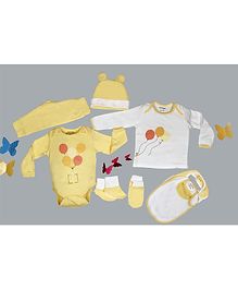 My Milestones Infant Essentials Gift Set FS Yellow - 8 Pieces