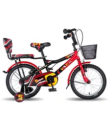 Vaux Super 16T Bicycle With 16 Inch Wheels - Red