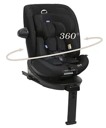 Chicco Everone i-size Baby Car Seat with
                        360-degree rotation for rear & forward
                        facing|5 Reclining Positions|Easy installation
                        with Isofix|0 to 12 years (40cm-150cm)|EVERONE
                        I-SIZE B.CAR SEAT BLACK