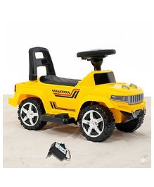 Joyride H-Force Titan 2-7 Years 12V  Rechargable Electric Car with Music System YELLOW