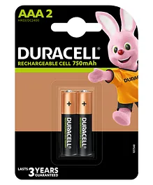 Duracell Plus AAA Rechargeable Batteries 750 mAh - Pack of 2