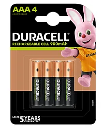 Duracell Ultra Alkaline AAA Batteries Pack Of 4 - 900 mAh