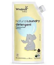 Windmill Baby Natural Laundry Detergent
                      Fragrance Free Refill Pack - 1000 ml